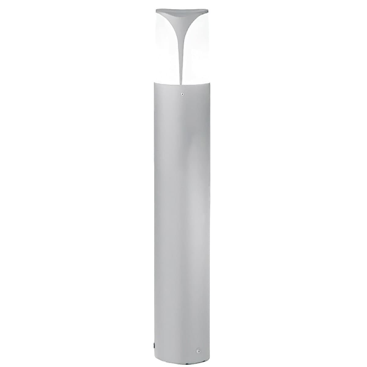 Lampioncino-Gea-Led-STELE-GES722-E27-LED-IP44-H80-alluminio-grigio-lampada-terra-moderna-esterno
