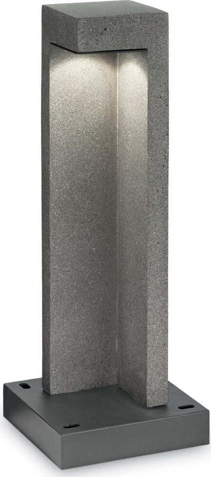 Lampioncino-Ideal-Lux-TITANO-PT1-SMALL-157856-4000°K-LED-IP55-49H-resina-metallo-paletto