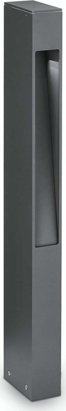 Lampioncino-moderno-Ideal-Lux-MERCURIO-PT1-114347-G9-LED-alluminio-monoemissione-lampada-terra