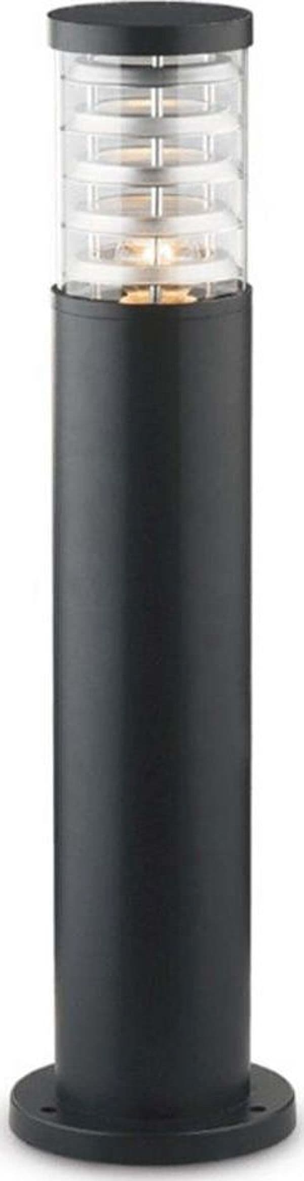 Lampioncino-moderno-Ideal-Lux-TRONCO-PT1-H60-SMALL-E27-LED-alluminio-paletto-terra