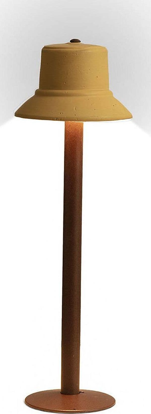 Lampioncino-Toscot-NOVECENTO-937-50H-GX53-LED-IP55-ceramica-lampada-terra-artigianale-rustica
