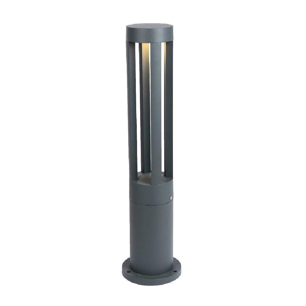 Lampione Giardino Lampada 12 Watt Led Terra Esterno Ip65 Lampioncino Grigio Es28 Illuminazione/Illuminazione per esterni/Lampioni Trade Shop italia - Napoli, Commerciovirtuoso.it
