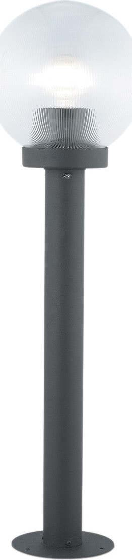 Lampione Globo W.60 A Pavimento Cm. 70 Lampione da Giardino Lampada da terra verticale Globo Nera Giardino e giardinaggio/Decorazioni per il giardino/Illuminazione/Lampioni Ferus - Montoro, Commerciovirtuoso.it