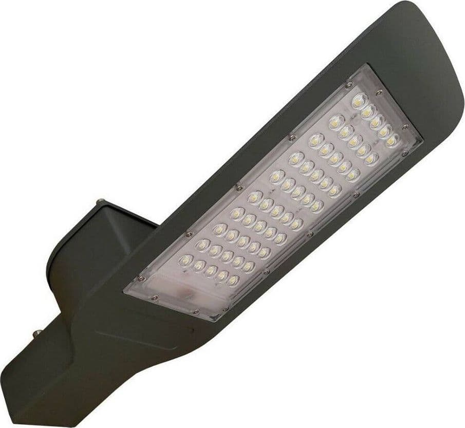 Lampione Stradale Faro A Led 60w 50 Led Luce Bianca 6500k Alimentazione 220v Articoli da Giardino > Illuminazione da esterno > Lampade per esterno Trade Shop italia - Napoli, Commerciovirtuoso.it