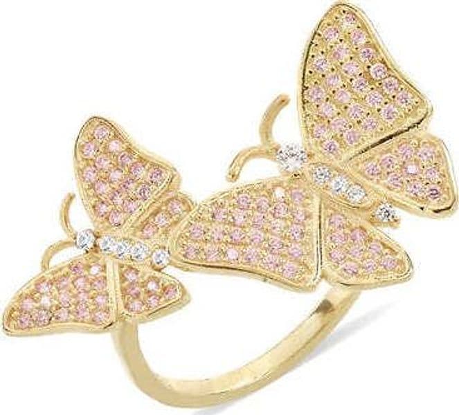 LAURA-P.-Anello-Donna-FARFALLE-ZIRCONI-ROSA