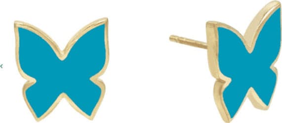 Lauren-P.---ORECCHINI-FARFALLA-SMALTATI-AZZURRO-Laura-P.