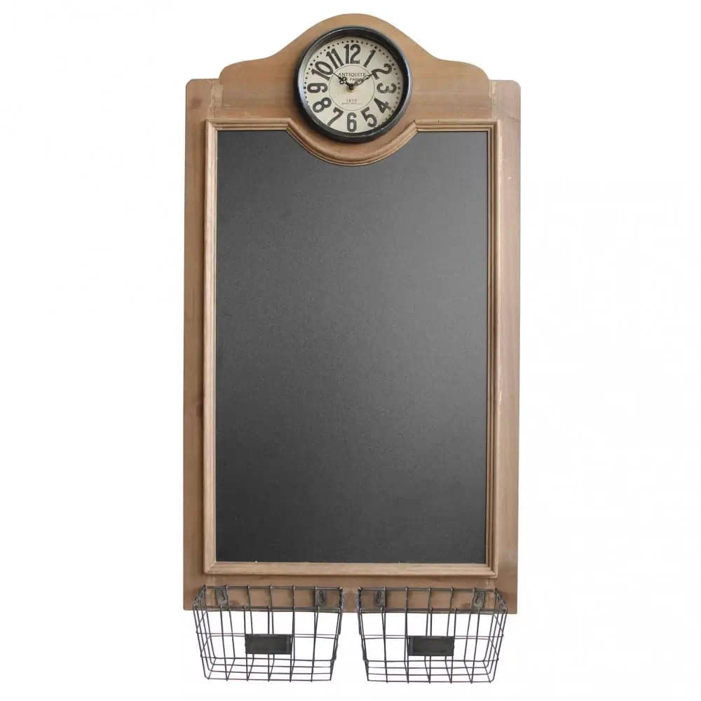 Lavagna Memo Per Casa E Cucina con Porta Oggetti e Orologio in Lavagne magnetiche Shopbagno.it - Roma, commercioVirtuoso.it