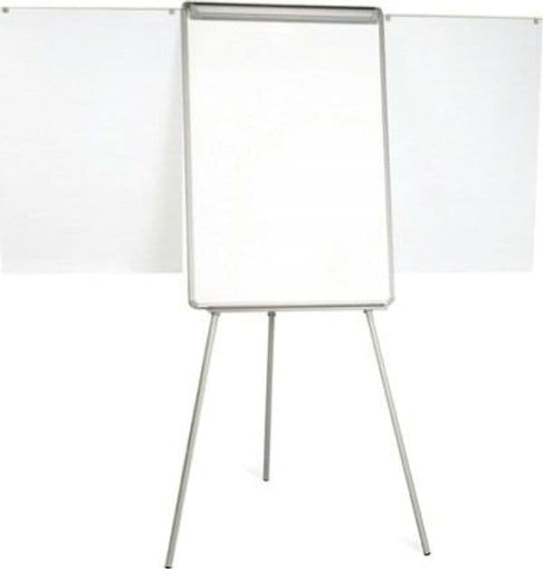 Lavagna portablocco con bracci estensibili - 70x102 cm - bianco - Starline Cancelleria e prodotti per ufficio/Archivio ufficio e accessori per scrivania/Lavagne e bacheche/Lavagne a fogli mobili Eurocartuccia - Pavullo, Commerciovirtuoso.it