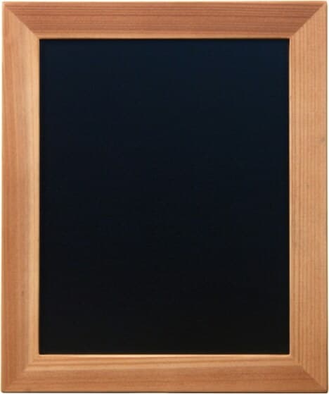 Lavagna Woody - teak - 20x24 cm - Securit Cancelleria e prodotti per ufficio/Archivio ufficio e accessori per scrivania/Lavagne e bacheche/Lavagne Eurocartuccia - Pavullo, Commerciovirtuoso.it