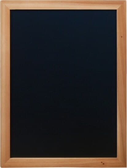 Lavagna Woody - teak - 30x40 cm - Securit Cancelleria e prodotti per ufficio/Archivio ufficio e accessori per scrivania/Lavagne e bacheche/Lavagne Eurocartuccia - Pavullo, Commerciovirtuoso.it