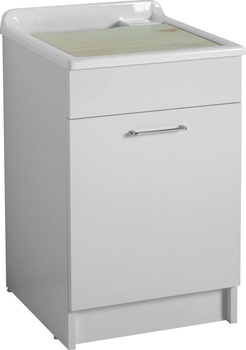 Lavatoio-Colavene-Jollywash-45X60-Con-Cestello-e-Tavola-Lavapanni-In-Legno