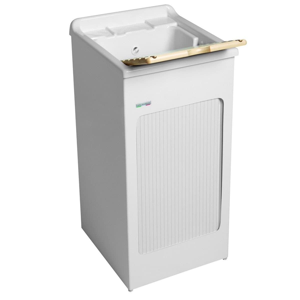 Lavatoio-Colavene-Lavacril-45x50-Con-Tavola-Lavapanni-In-Legno