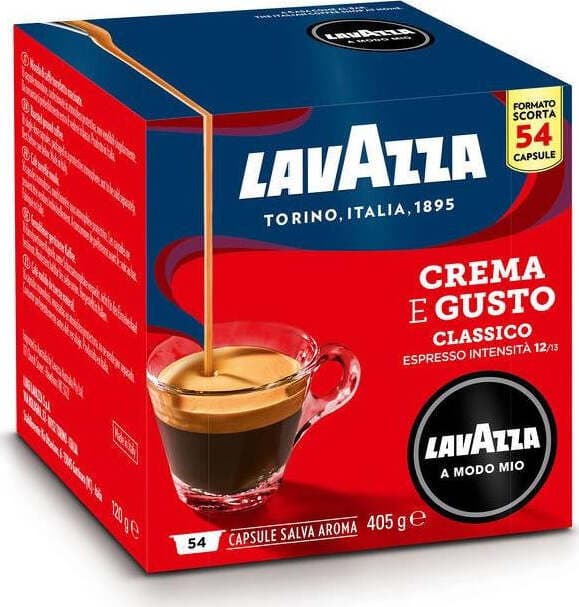 LAVAZZA A modo mio 54 Capsule caffè Crema & Gusto 8239 Alimentari e cura della casa/Caffè tè e bevande/Caffè/Cialde e capsule di caffè per macchinette/Capsule di caffè compatibili Lavazza a modo mio Scontolo.net - Potenza, Commerciovirtuoso.it