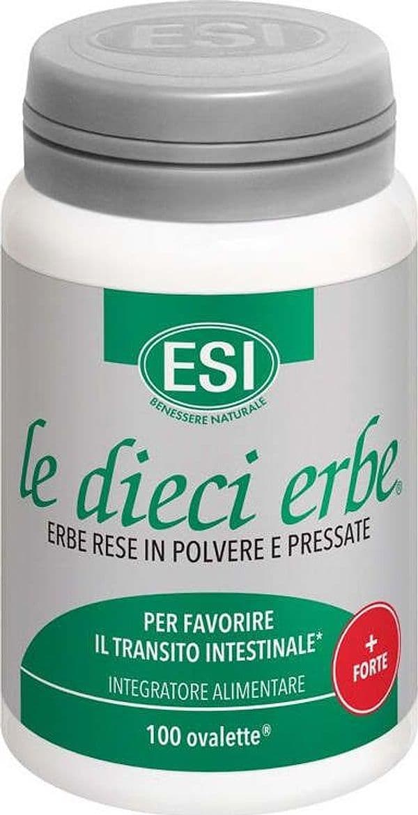 Le dieci erbe + Forte integratore alimentare 100 tavolette ESI