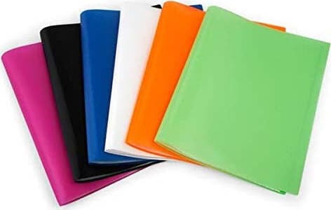 LEBEZ Portalistini Fluo da 40 Fogli Colori Assortiti