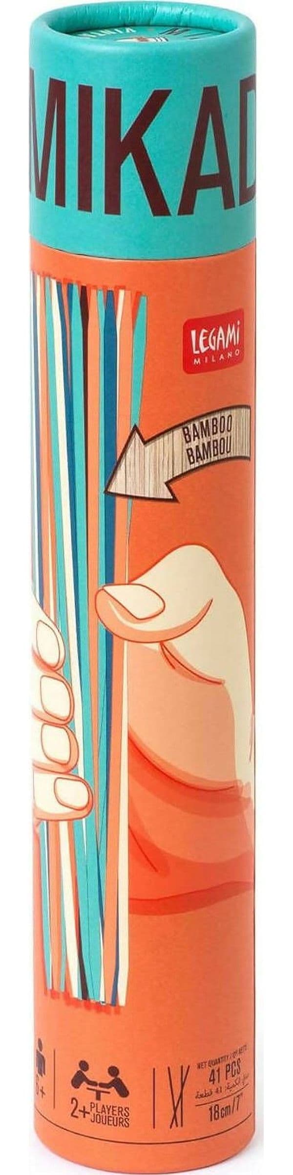 Legami - Shanghai, Mikado, Altezza 18 Cm, Gioco Da Tavolo, 41 Bastoncini In Bambù, 5 Colorazioni Diverse, Istruzioni Incluse Giochi e giocattoli/Giochi da tavola di società e accessori/Giochi da tavolo/Giochi tradizionali/Mikado Cartoleria Deja Vu - Crotone, Commerciovirtuoso.it