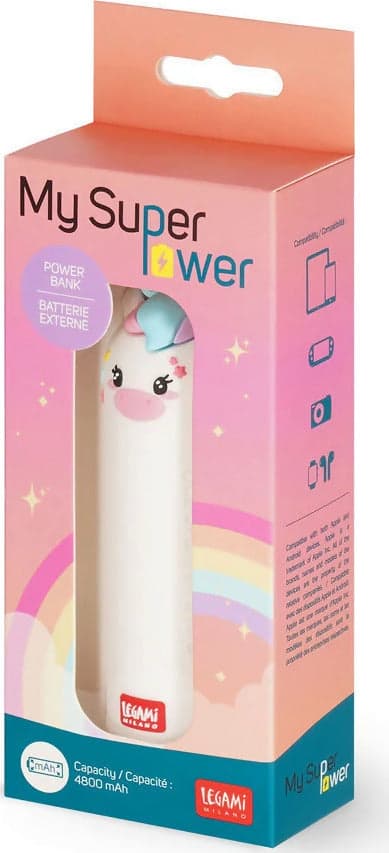 Legami Batteria Ricaricabile - My Super Power_4800 Mah - Unicorn