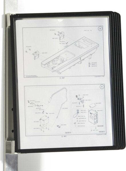 Leggio Vario Magnet Wall - 5 pannelli Sherpa inclusi - Durable Cancelleria e prodotti per ufficio/Arredamento e illuminazione/Studio/Leggii e podi Eurocartuccia - Pavullo, Commerciovirtuoso.it