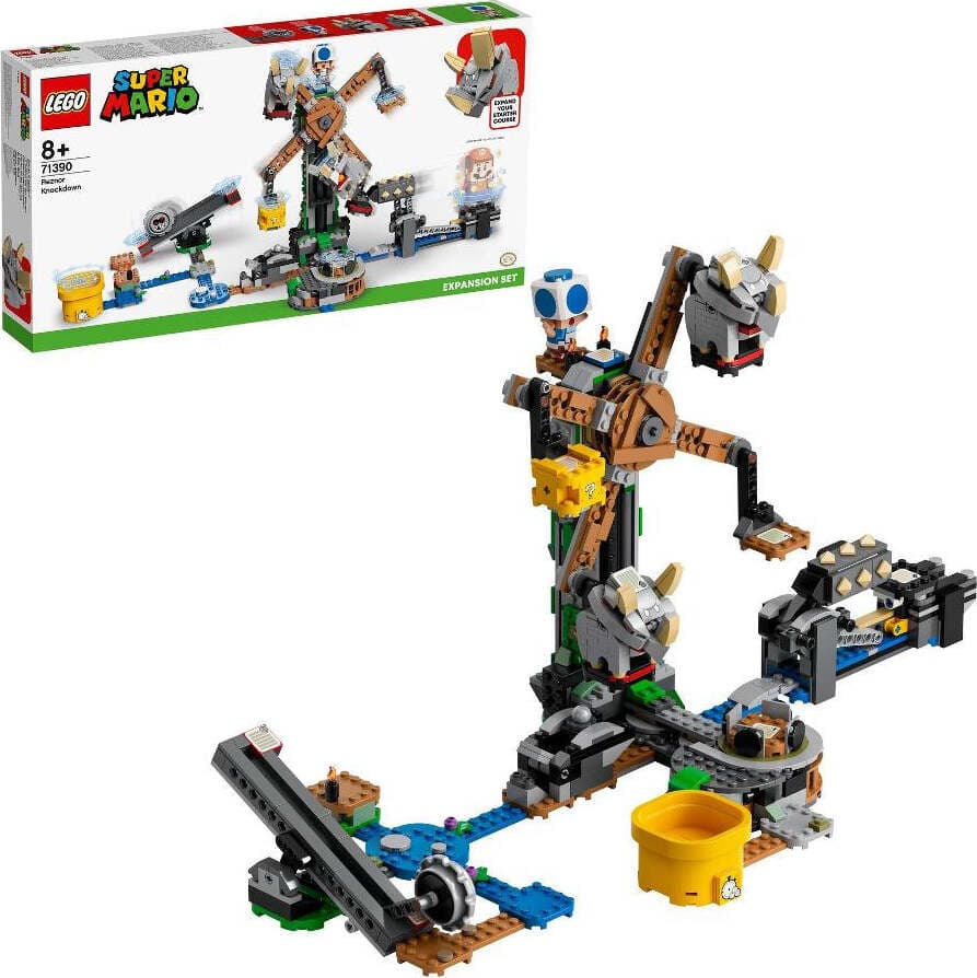 LEGO-Super-Mario-71390-L'Abbattimento-dei-Reznor-Pack-di-Espansione