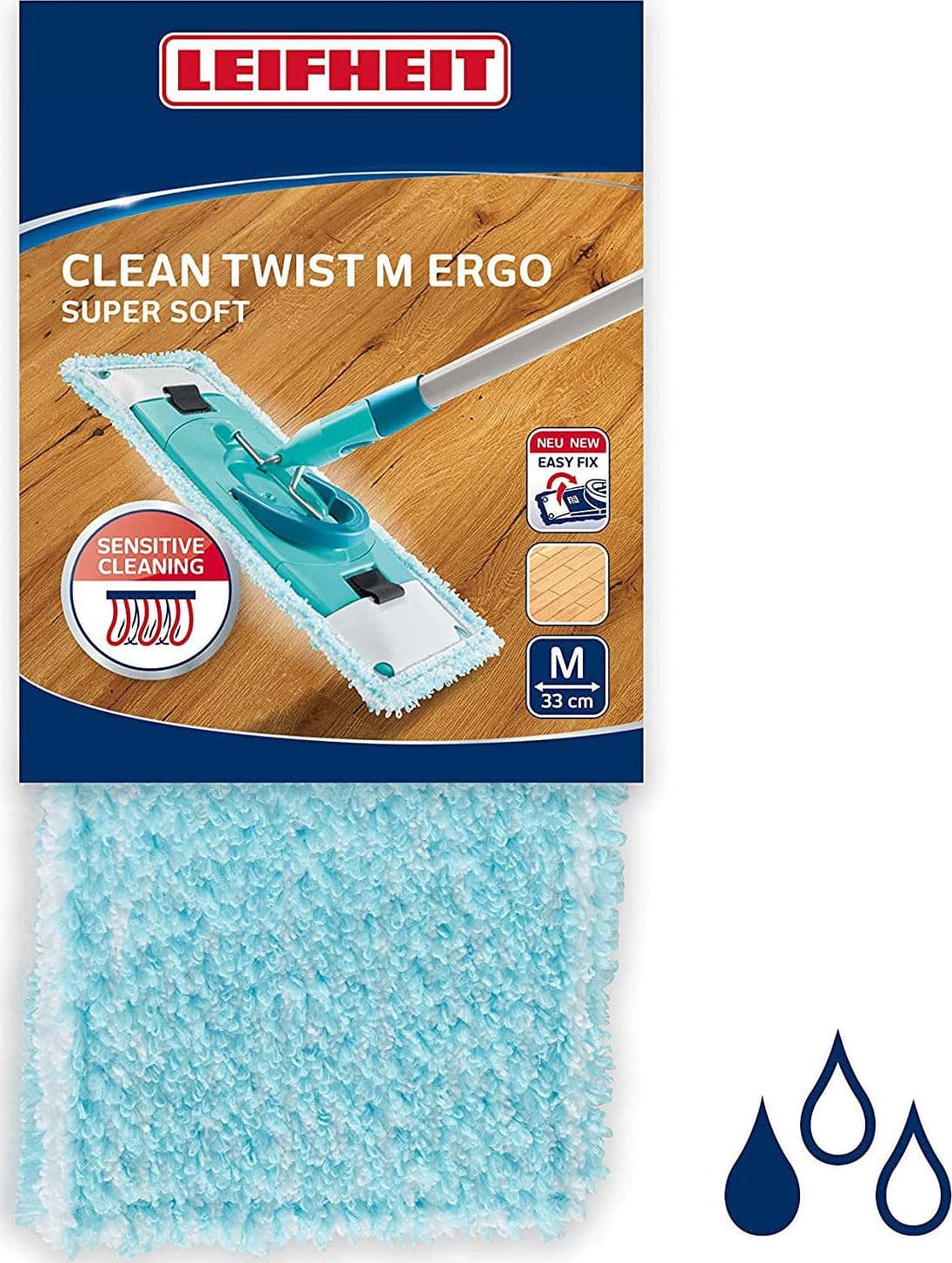 Leifheit-Panno-pavimenti-super-soft-per-CLEAN-TWIST-M-ERGO