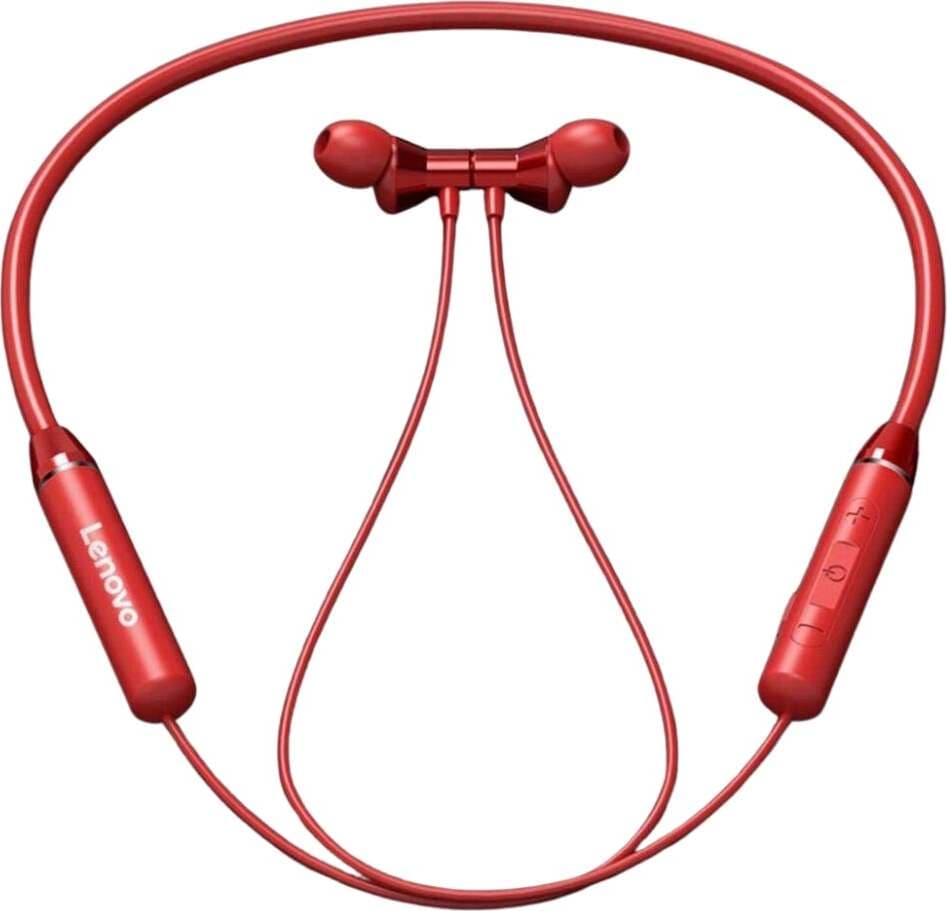 Lenovo-he05-auricolari-in-ear-bluetooth-con-microfono-red