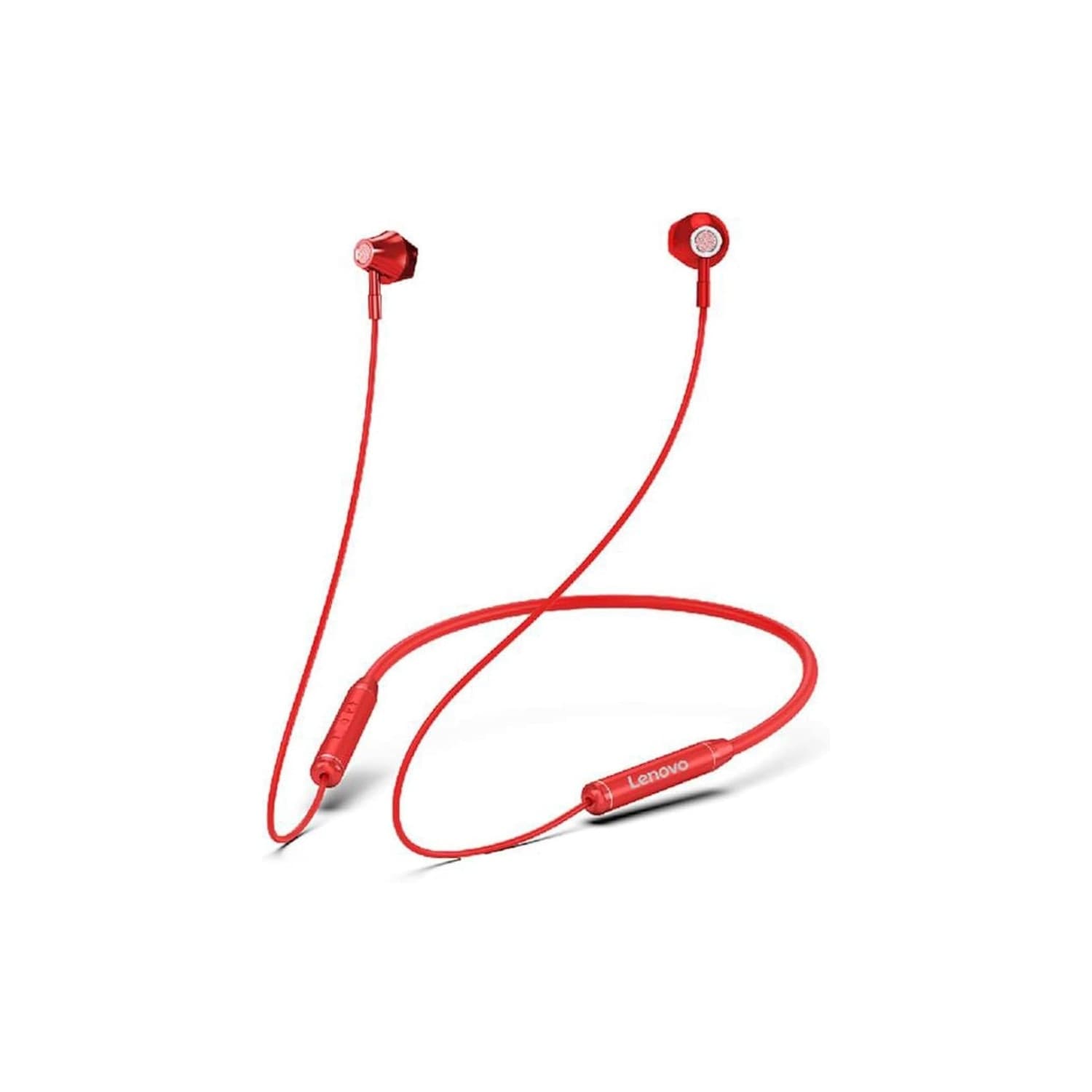 Lenovo He06 Auricolari Bluetooth Sport Senza Filo red