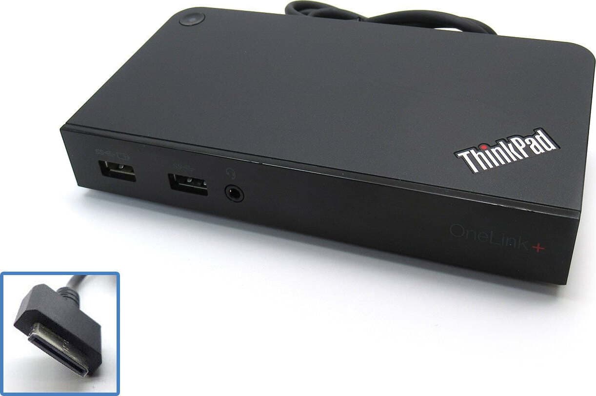 Lenovo ThinkPad OneLink + Dock 40A4 DU904751 USB 3.0 DP VGA RJ45 - No Alimentatore