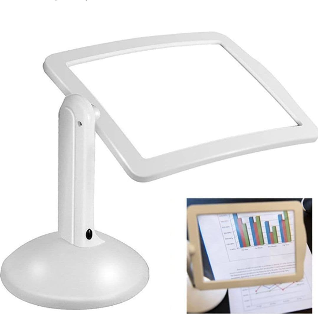 Lente Ingrandimento 3x 360? Da Tavolo Con Luce A Led Supporto Lettura A Batterie Lenti d'ingrandimento Trade Shop italia - Napoli, Commerciovirtuoso.it