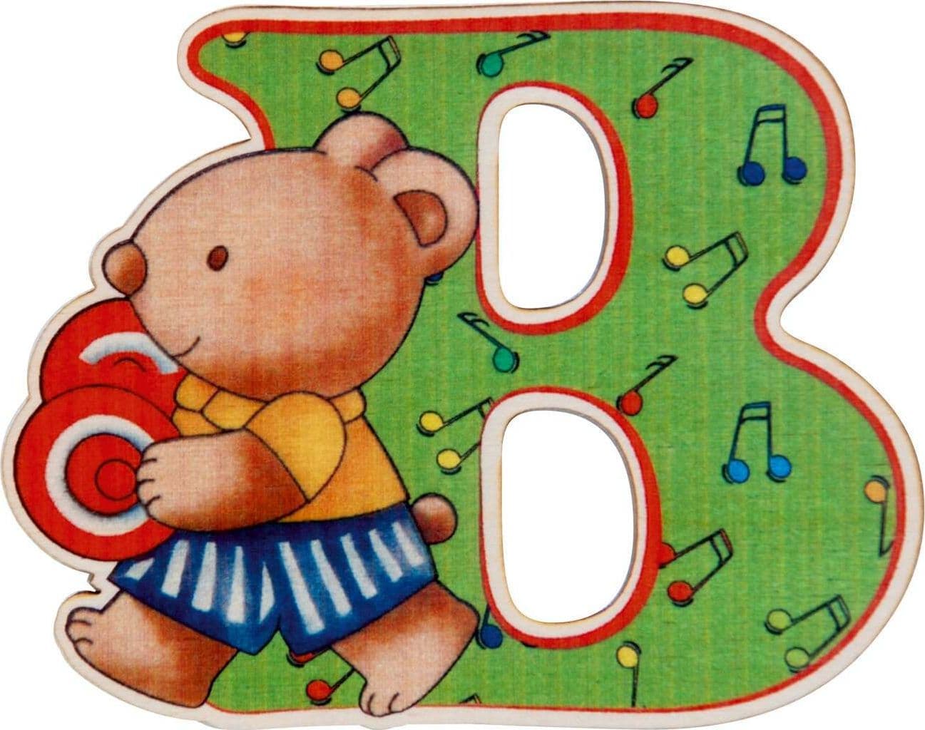 Lettera in legno B