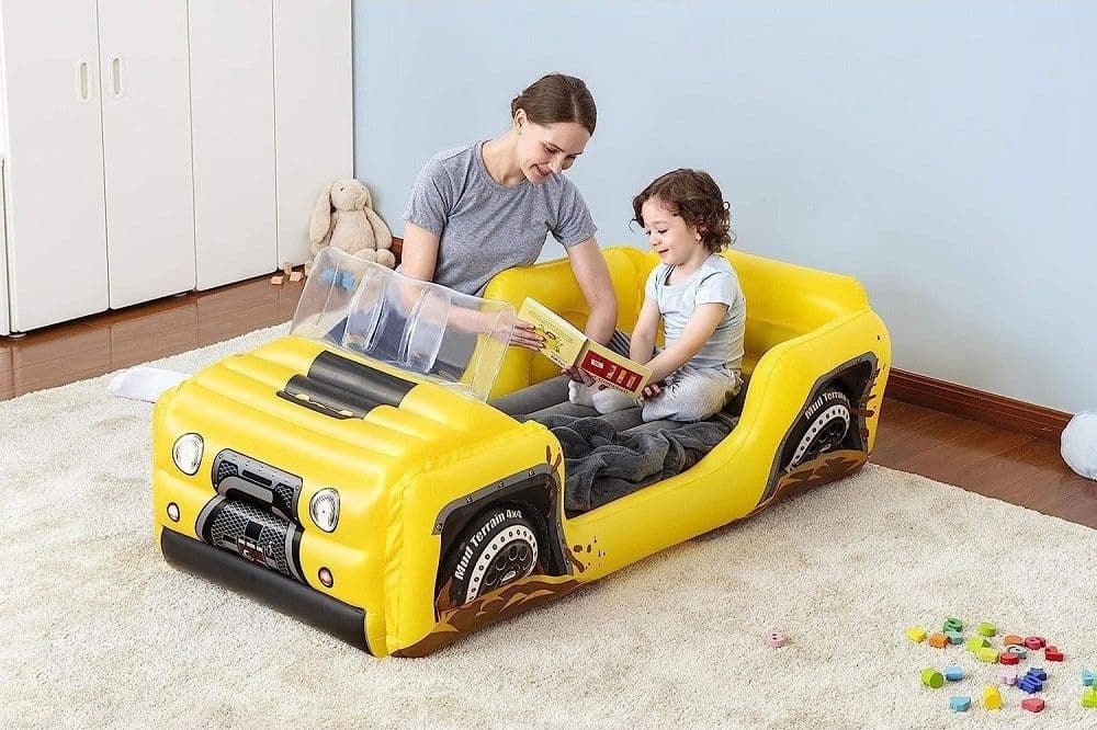 Lettino Gonfiabile Bambini Jeep Fuoristrada 160x84x58cm Materasso Floccato 67714 Giochi e giocattoli/Sport e giochi all'aperto/Giochi aquatici e piscine per bambini/Canotti e gonfiabili galleggianti Trade Shop italia - Napoli, Commerciovirtuoso.it