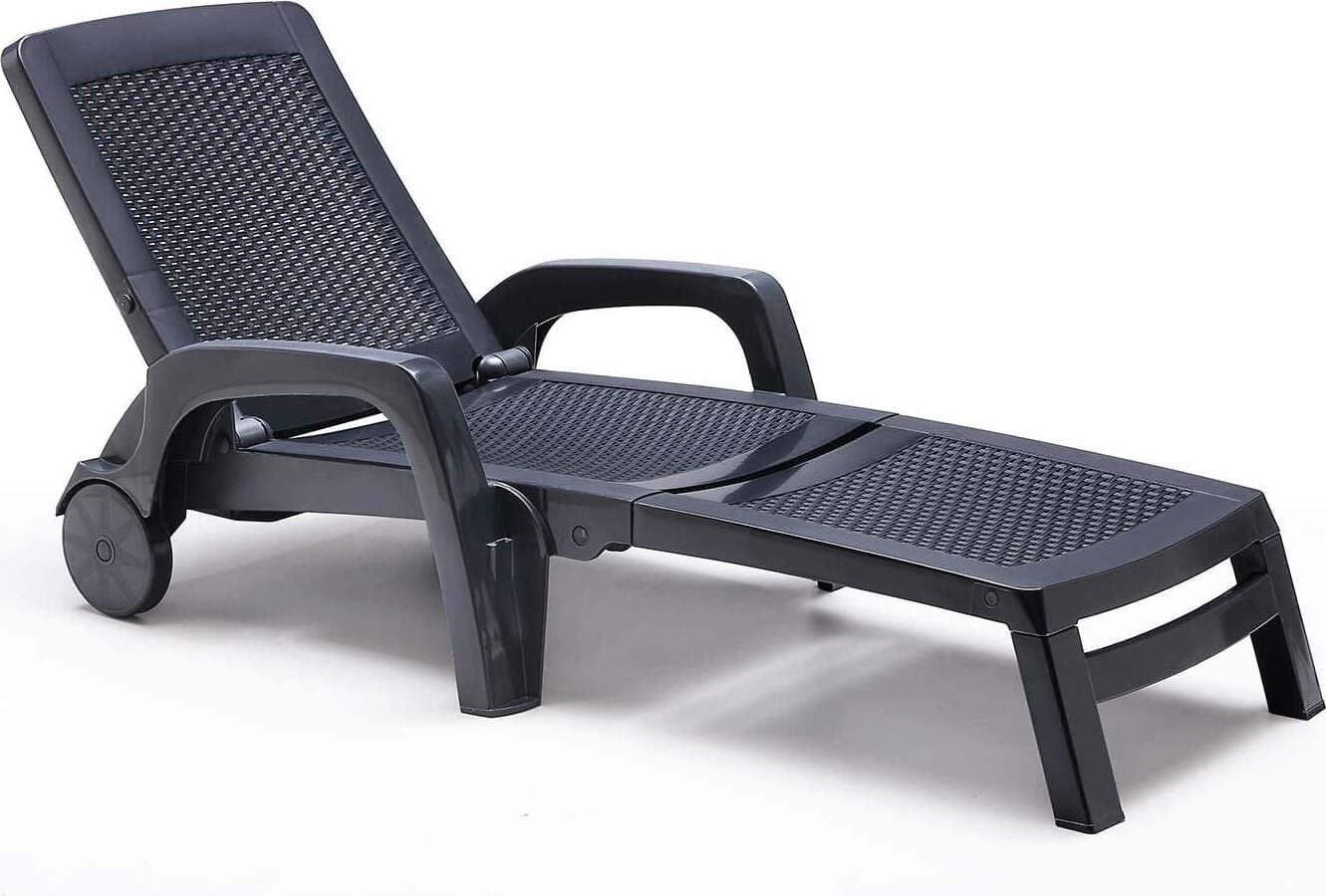 Lettino prendisole Bica Miami Antracite 178.4 70x190x46 h cm Giardino e giardinaggio/Arredamento da giardino e accessori/Lettini Scontolo.net - Potenza, Commerciovirtuoso.it