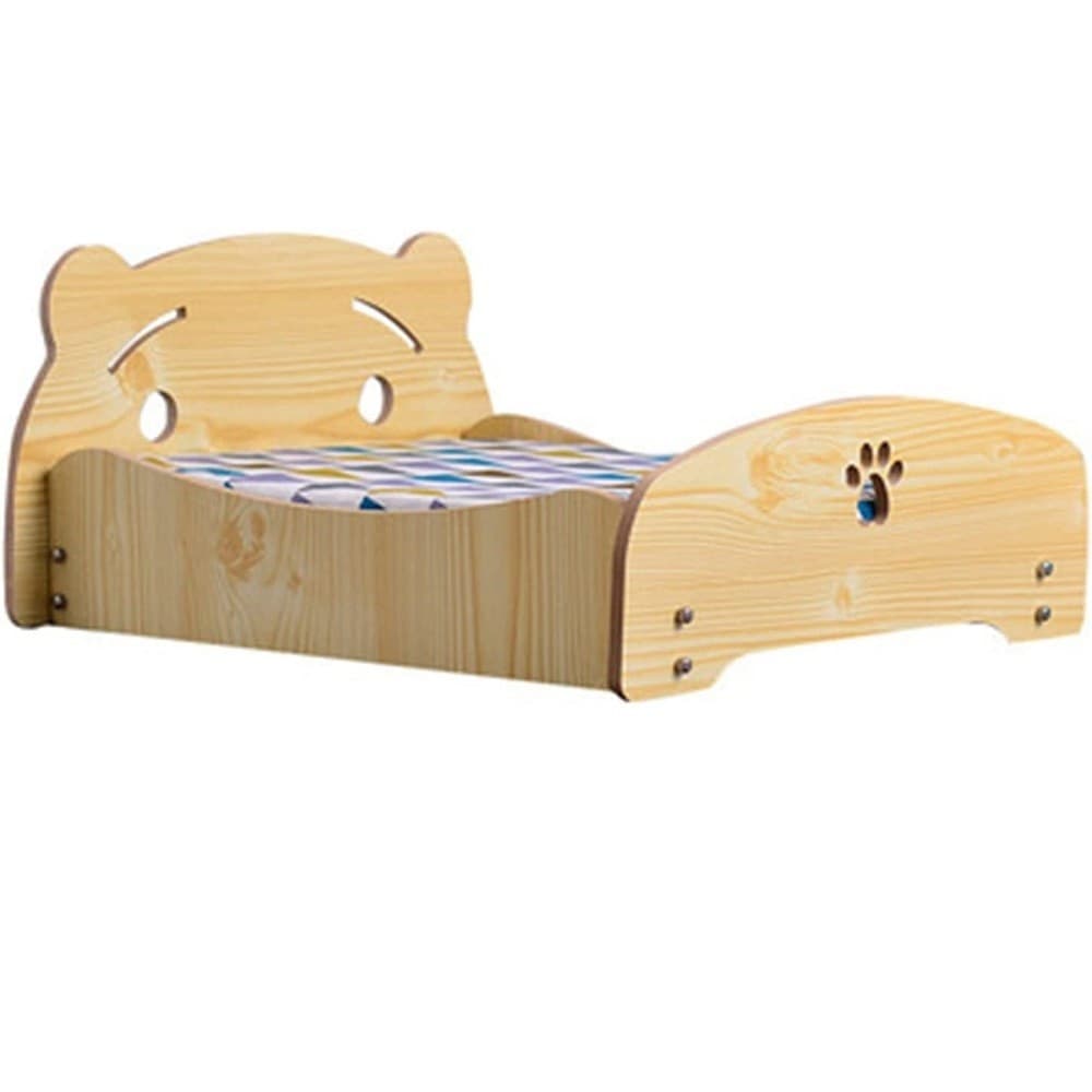 Letto Cuscino Per Cani Gatti Animali Domestici Durevole In Legno 47 X 42 X 23cm Prodotti per animali > Prodotti per Cani > Cucce Trade Shop italia - Napoli, Commerciovirtuoso.it