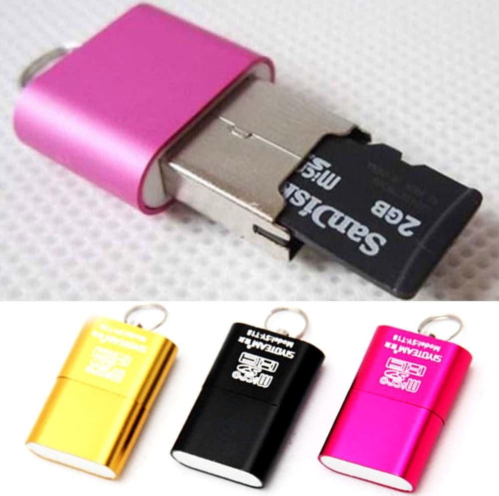 LETTORE DI MEMORIA MEMORY CARD READER USB 2.0 T-FLASH ADATTATORE PER PC NOTEBOOK Trade Shop italia - Napoli, Commerciovirtuoso.it
