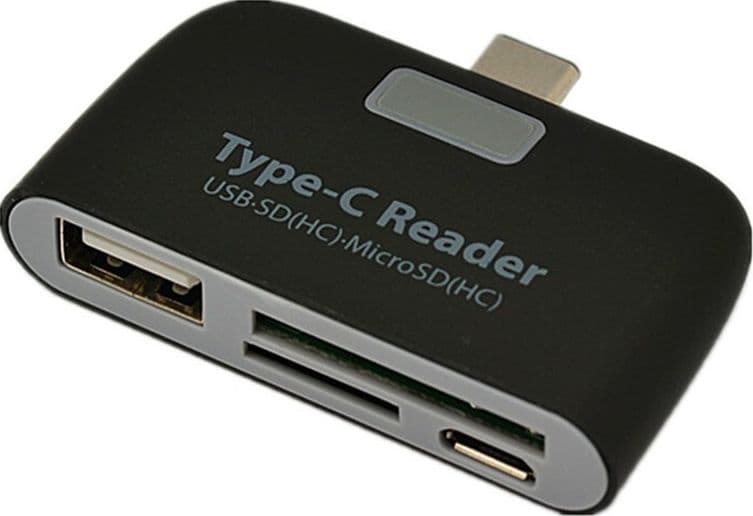 LETTORE SCHEDE CARD READER OTG MICROUSB PER SMARTPHONE ANDROID Trade Shop italia - Napoli, Commerciovirtuoso.it
