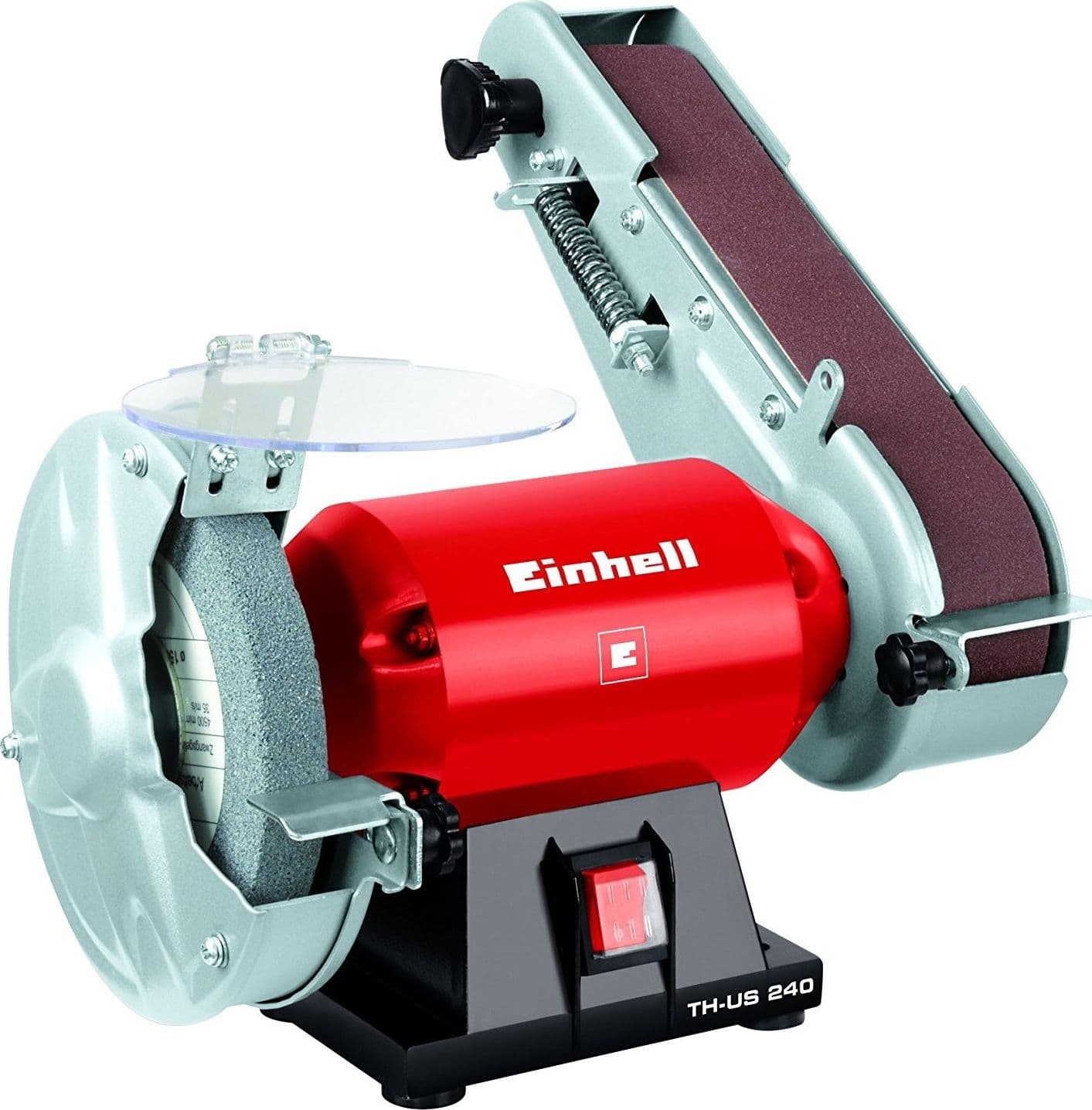 LEVIGATRICE COMBINATA DA BANCO CON MOLA E NASTRO ABRASIVO EINHELL TH-US 240 Trade Shop italia - Napoli, Commerciovirtuoso.it