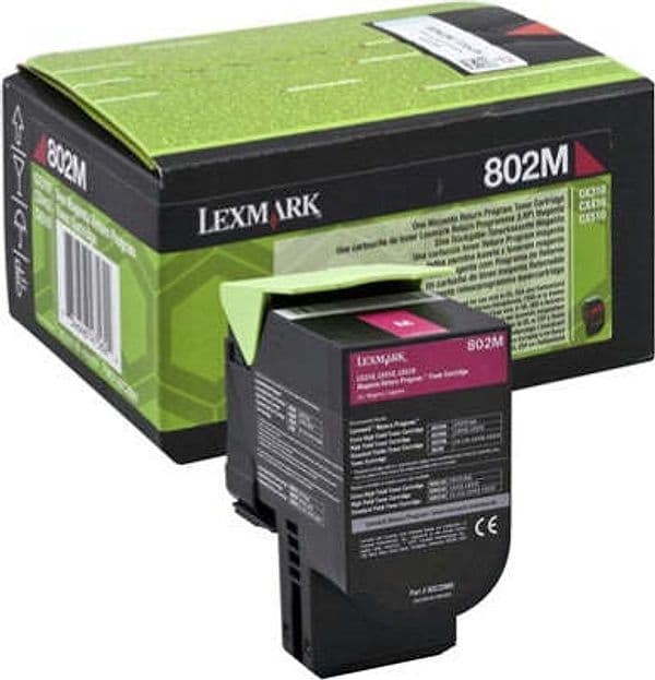 Lexmark - Toner - Magenta - 80C20M0 - return program - 1.000 pag Elettronica/Informatica/Stampanti e accessori/Accessori per stampanti a inchiostro e laser/Cartucce d'inchiostro Eurocartuccia - Pavullo, Commerciovirtuoso.it