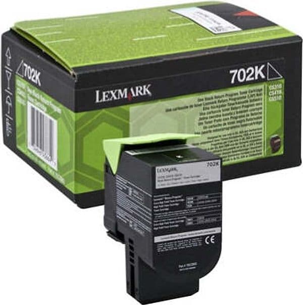 Lexmark - Toner - Nero - 70C20K0 - return program - 1.000 pag Elettronica/Informatica/Stampanti e accessori/Accessori per stampanti a inchiostro e laser/Cartucce d'inchiostro Eurocartuccia - Pavullo, Commerciovirtuoso.it