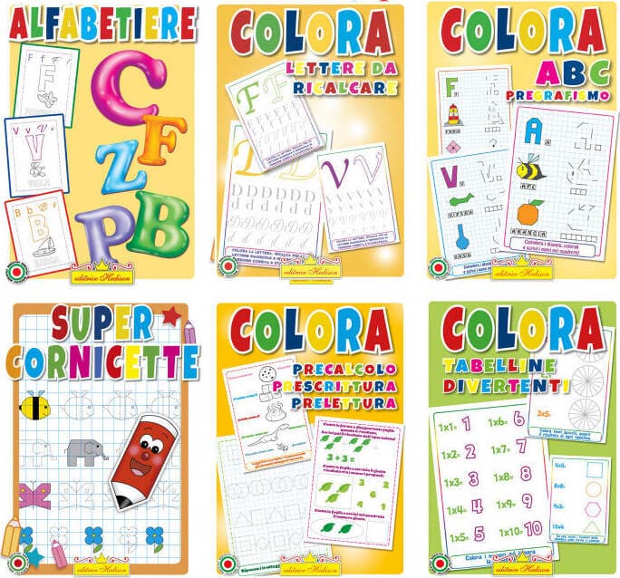 Libri-Da-Colorare-Assortiti-Didattica-di-Hedison-Editrice