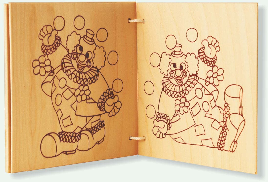 Libro da colorare - in legno Dida in Blocchi e libri da disegno Dida - Ragusa, commercioVirtuoso.it