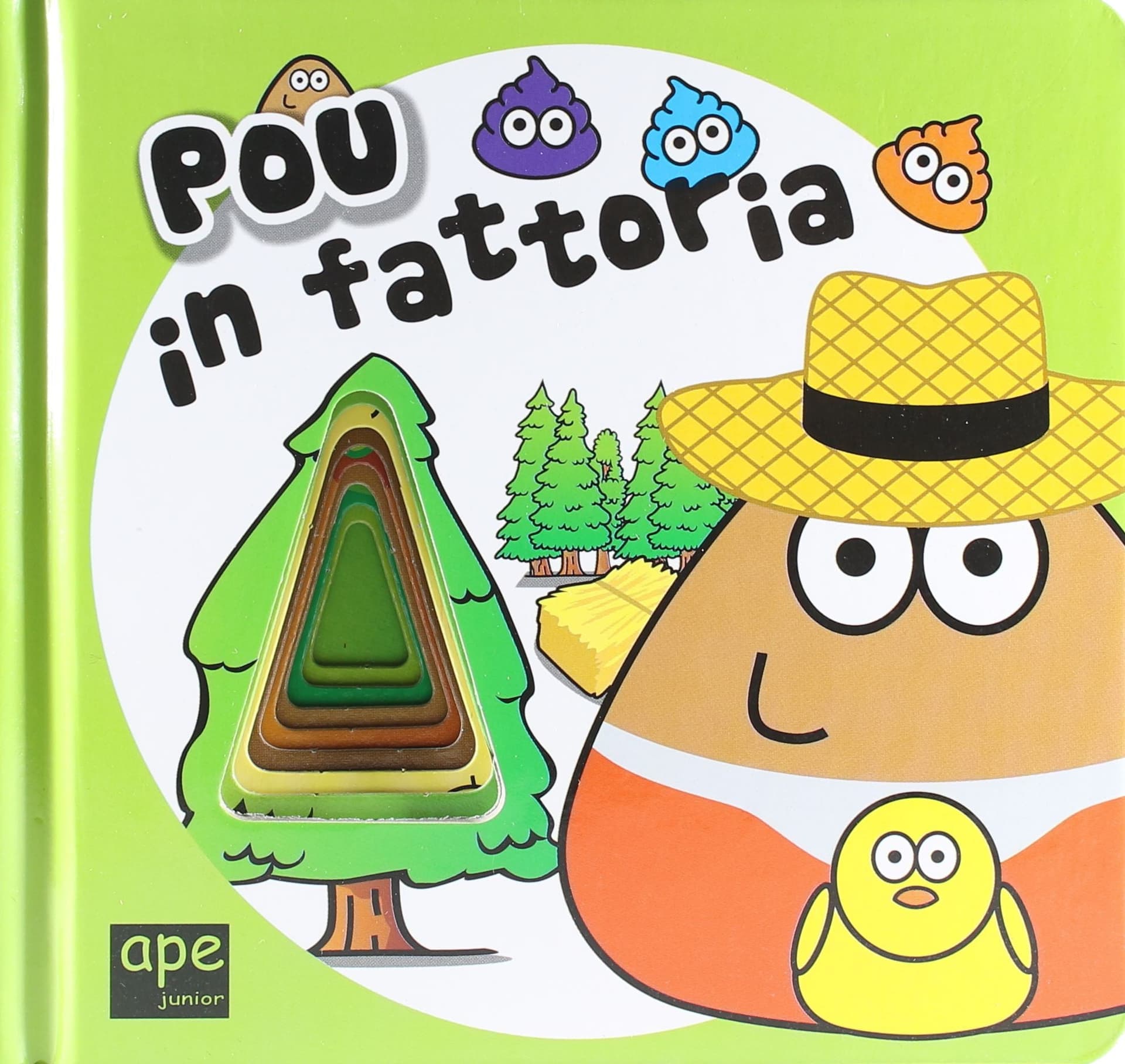 Libro Pou in fattoria - Ape Junior Libri/Libri per bambini e ragazzi/Primo apprendimento Liquidator Italia - Nicosia, Commerciovirtuoso.it