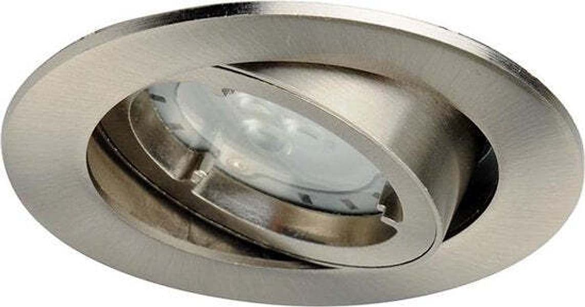 LIGHT-TOPPS---FARETTI-DA INCASSO-IN-ALLUMINIO-ROTONDI-- brushed-nickel---LED-wide-beam-150cd---340lm-LT13917