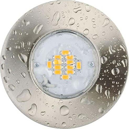 Light-Topps-lt15417-LED-1-X-6.5-W-380lm,rotondo,-starr,-IP65,-Ferro-Spazzolato,-Faretto-da-incasso-a-soffitto-Spot-da-incasso-luci