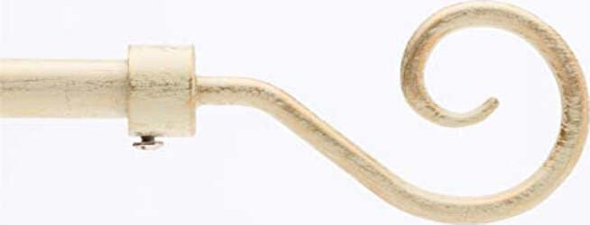 Linea Oro Bastone Tenda Estensibile da cm 110 a cm 200 Avorio Oro Anticato Casa e cucina/Bagno/Accessori per il bagno/Tende da doccia binari e ganci/Bastoni e telai per tende Scontolo.net - Potenza, Commerciovirtuoso.it