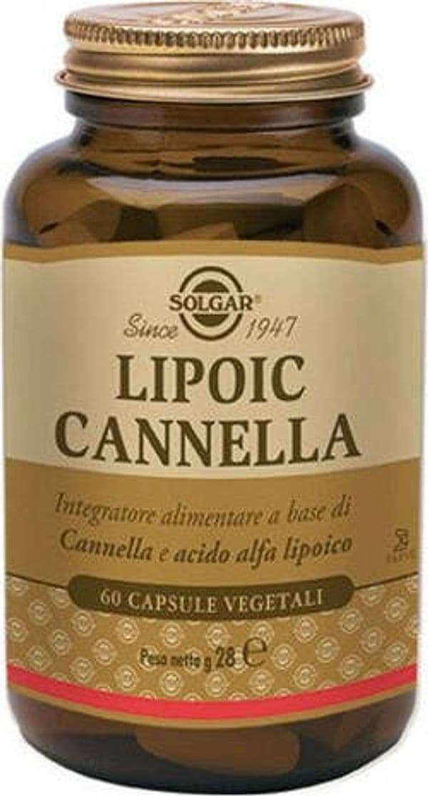 LIPOIC CANNELLA integratore alimentare 60 capsule vegetali Solgar