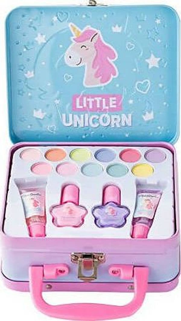 Little Unicorn Martinelia Beauty Kit Set Da Trucco Bambina Con Beauty Case Smalti Ombretti Glitter Unicorno Bimba Giochi e giocattoli/Giochi d'imitazione e accessori di travestimento/Accessori per travestimento/Trucchi Cartoleria Deja Vu - Crotone, Commerciovirtuoso.it