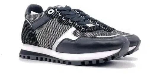 LIU JO Sneaker Donna Wonder 01 Black/ Silver in Sneaker casual Calzature Durello - Agna, commercioVirtuoso.it