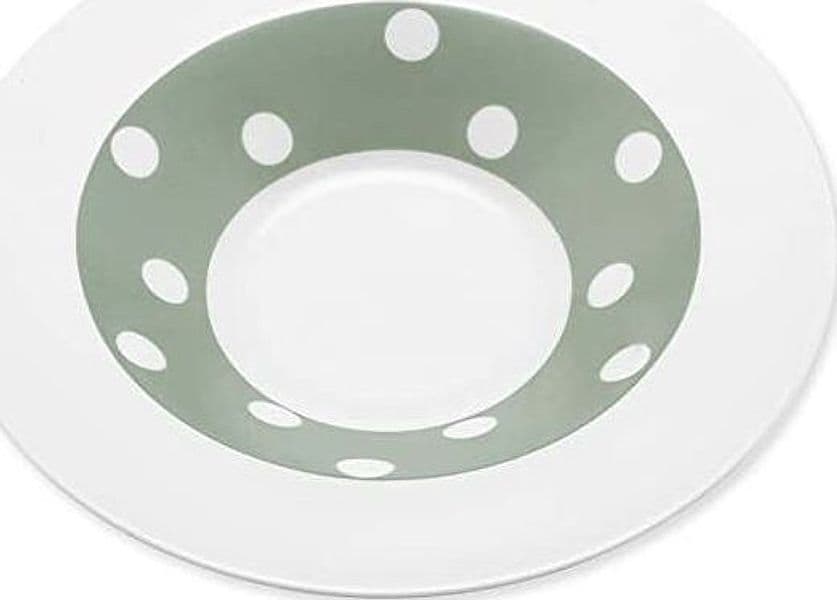 Livellara-Piatto-Fondo-FRESHNESS-DOTS-Sage-24-cm