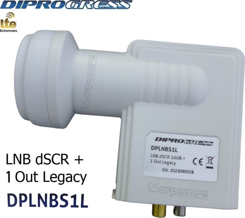 LNB-dCSS/SCR-16-UB-+-1-Out-Legacy-DIPROGRESS-DPLNBS1L