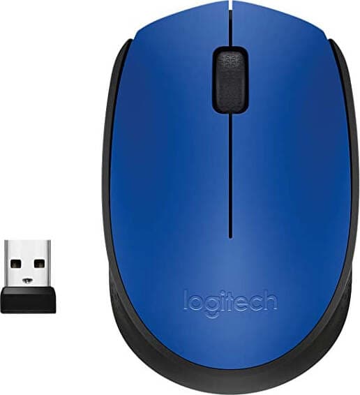 Logitech Mouse M171 Wireless Nero e blu 004640 Elettronica/Informatica/Accessori/Tastiere Mouse e periferiche di input/Mouse Scontolo.net - Potenza, Commerciovirtuoso.it