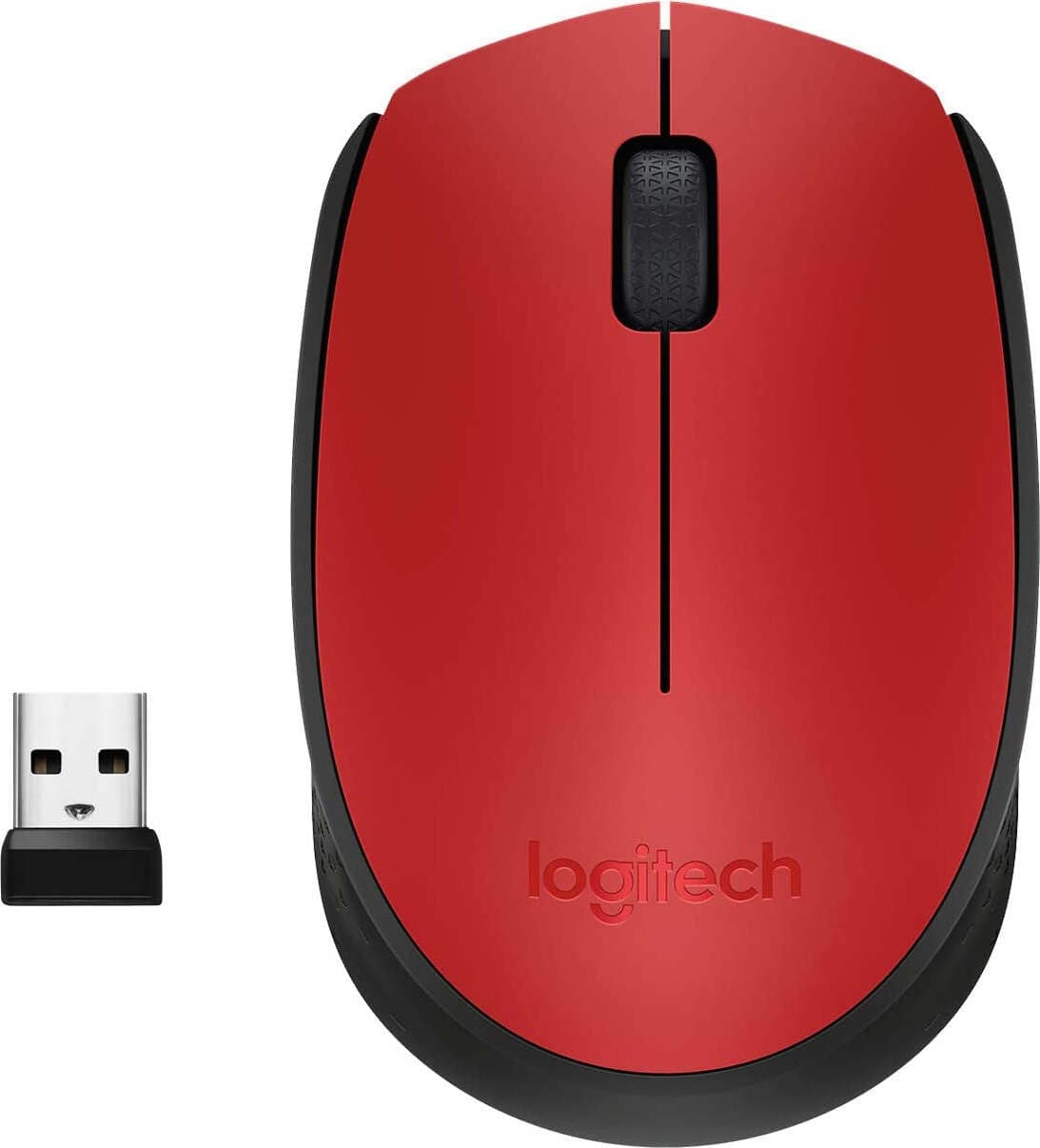 Logitech Mouse M171 Wireless Nero e Rosso 004641 Elettronica/Informatica/Accessori/Tastiere Mouse e periferiche di input/Mouse Scontolo.net - Potenza, Commerciovirtuoso.it